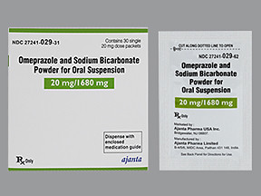 OMEPRAZOLE-BICARB 20-1,680 PKT
