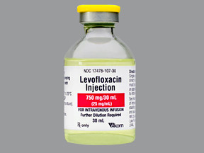 LEVOFLOXACIN 750 MG/30 ML VIAL