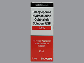 PHENYLEPHRINE 2.5% EYE DROP