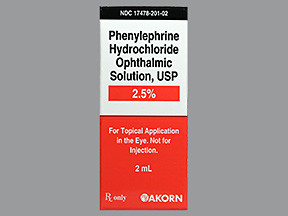 PHENYLEPHRINE 2.5% EYE DROP