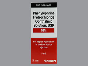 PHENYLEPHRINE 10% EYE DROPS