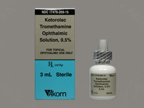 KETOROLAC 0.5% OPHTH SOLUTION
