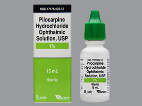 PILOCARPINE 1% EYE DROPS