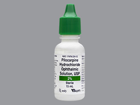 PILOCARPINE 2% EYE DROPS