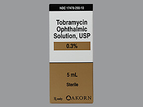 TOBRAMYCIN 0.3% EYE DROPS