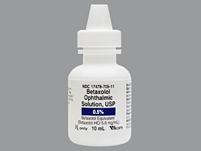 BETAXOLOL HCL 0.5% EYE DROP