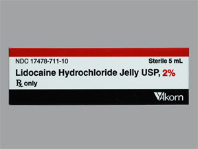 LIDOCAINE HCL 2% JELLY