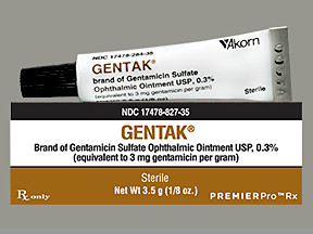 GENTAK 0.3 % EYE OINTMENT