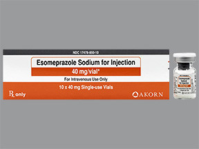 ESOMEPRAZOLE SODIUM 40 MG VIAL