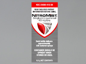 NITROMIST 400 MCG SPRAY