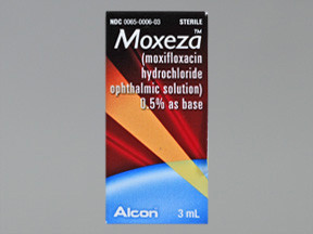 MOXEZA 0.5% EYE DROPS