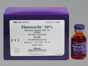 FLUORESCITE 10% VIAL