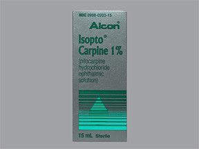 ISOPTO CARPINE 1% EYE DROPS