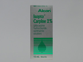 ISOPTO CARPINE 2% EYE DROPS