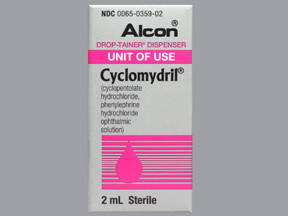 CYCLOMYDRIL EYE DROPS