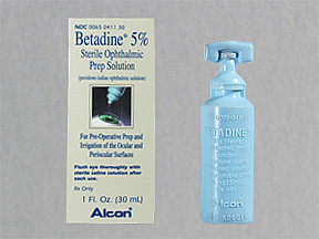 BETADINE 5% EYE SOLUTION