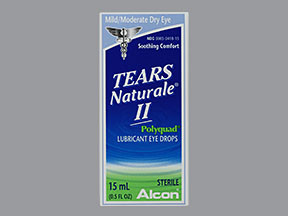 TEARS NATURALE-II EYE DROPS