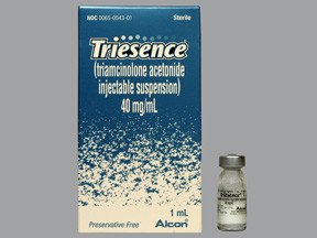 TRIESENCE 40 MG/ML VIAL