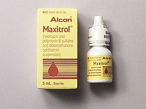 MAXITROL EYE DROPS