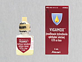 VIGAMOX 0.5% EYE DROPS