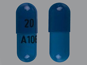 FLUOXETINE HCL 20 MG CAPSULE