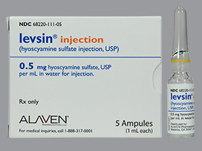 LEVSIN 0.5 MG/ML AMPUL