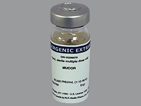 MUCOR 20,000 PNU/ML VIAL