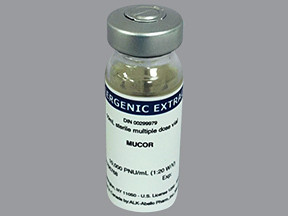 MUCOR 10,000 PNU/ML VIAL