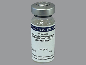 CHICKEN MEAT 1:10 (W/V) VIAL