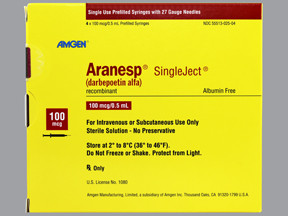 ARANESP 100 MCG/0.5 ML SYRINGE