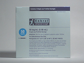 ENBREL 50 MG/ML SYRINGE