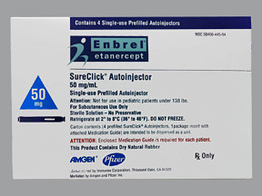 ENBREL 50 MG/ML SURECLICK SYR