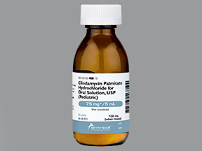 CLINDAMYCIN PEDIATR 75 MG/5 ML