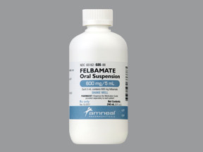 FELBAMATE 600 MG/5 ML SUSP