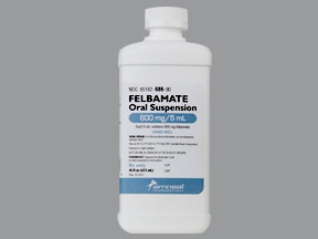 FELBAMATE 600 MG/5 ML SUSP