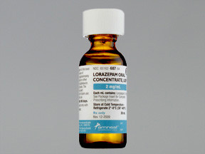 LORAZEPAM 2 MG/ML ORAL CONCENT