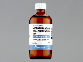 NITROFURANTOIN 25 MG/5 ML SUSP