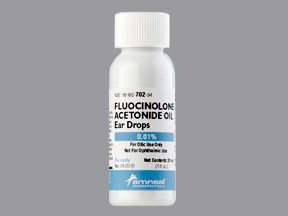 FLUOCINOLONE OIL 0.01% EAR DRP