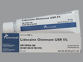 LIDOCAINE 5% OINTMENT