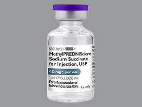 METHYLPREDNISOLONE SS 40 MG VL