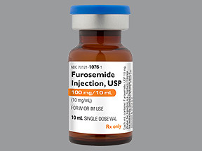 FUROSEMIDE 100 MG/10 ML VIAL