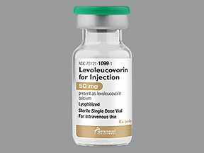 LEVOLEUCOVORIN 50 MG VIAL