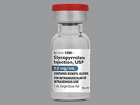 GLYCOPYRROLATE 0.2 MG/ML VIAL