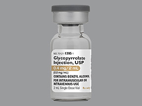 GLYCOPYRROLATE 0.4 MG/2 ML VL