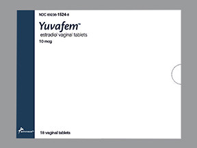 YUVAFEM 10 MCG VAGINAL TABLET