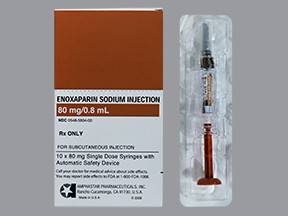 ENOXAPARIN 80 MG/0.8 ML SYR