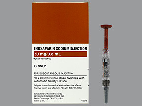 ENOXAPARIN 80 MG/0.8 ML SYR