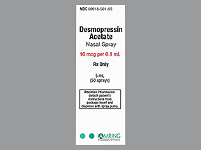 DESMOPRESSIN 10 MCG/0.1 ML SPR