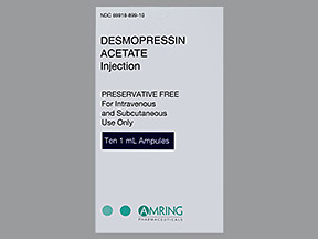 DESMOPRESSIN AC 4 MCG/ML AMPUL