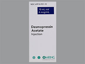 DESMOPRESSIN AC 4 MCG/ML VIAL